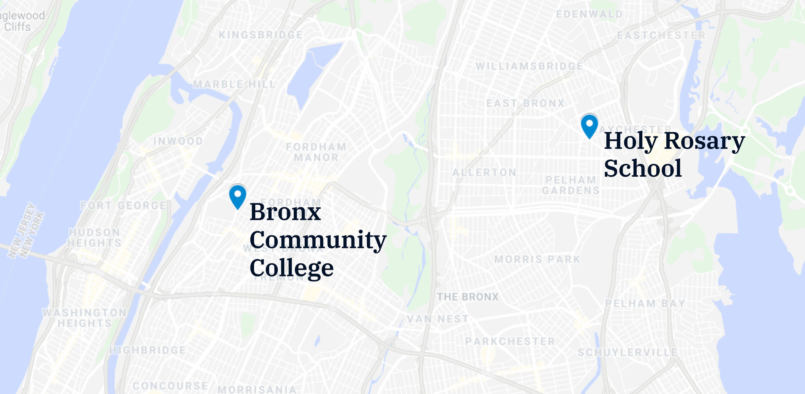 Bronx Community College Campus Map